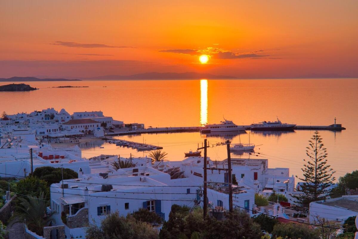 Cozy Retreat With Unbeatable Sunset In Mykonos Apartment Mykonos Town