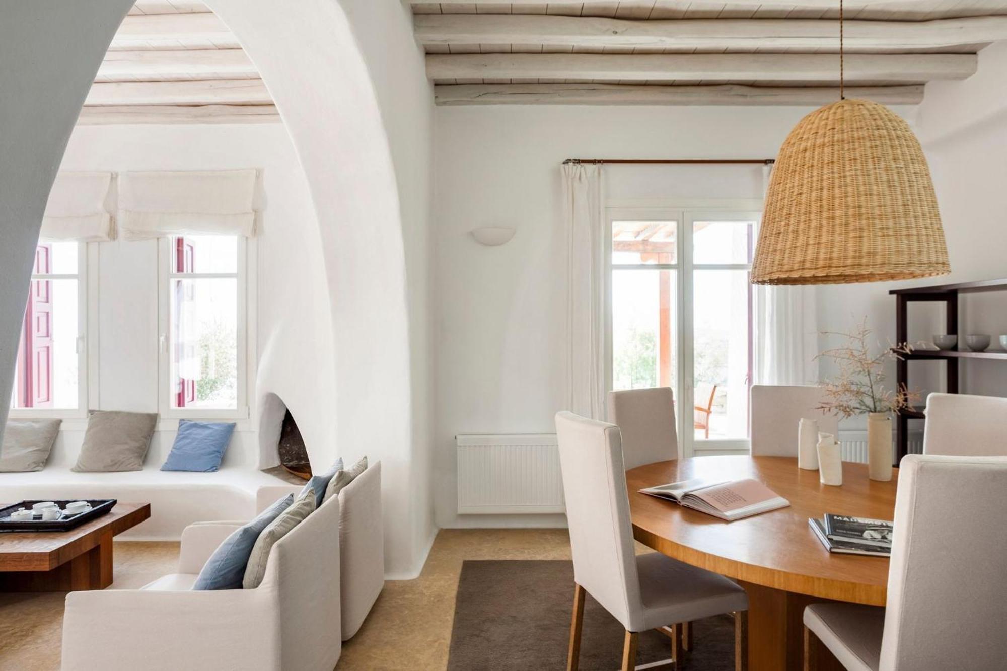 Excellent Mykonos Psarrou Epsilon 4 Bedrooms Stunning Sea Views Psarrou Villa