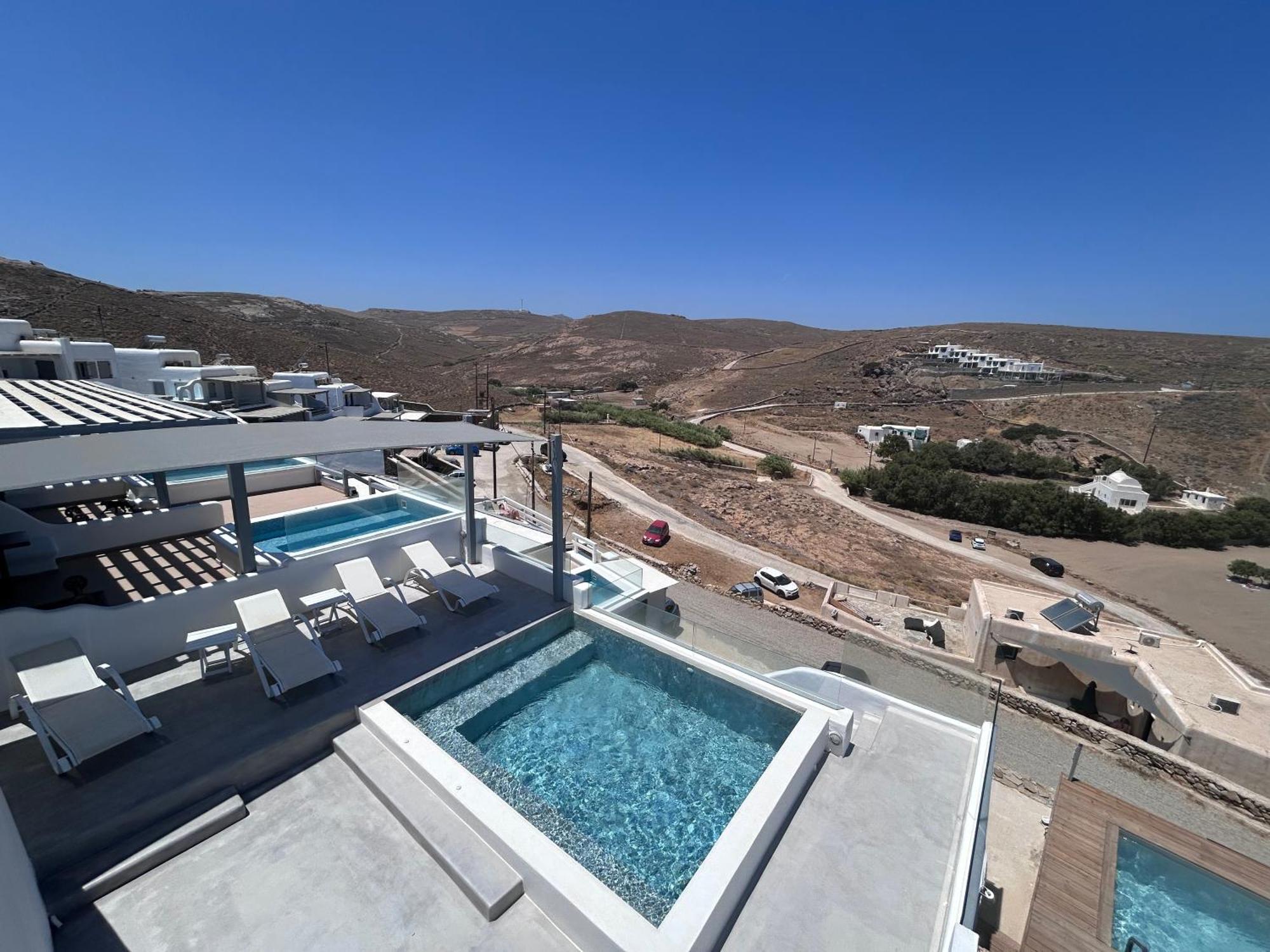 Ferienhaus Merchia Bay Mykonos Merchia Beach