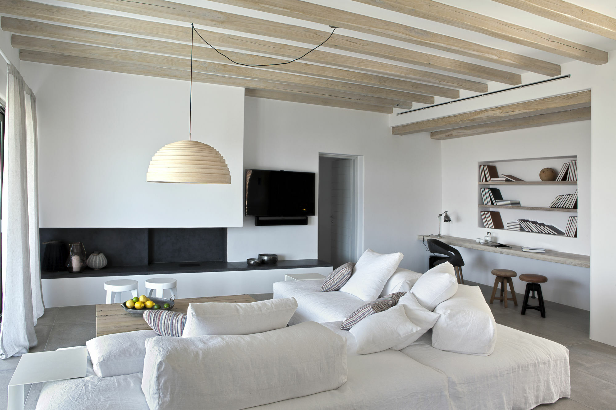 Amra - Secluded Mykonos Haven With Sea Views, Heated Pool, Gym & Hammam Villa *
