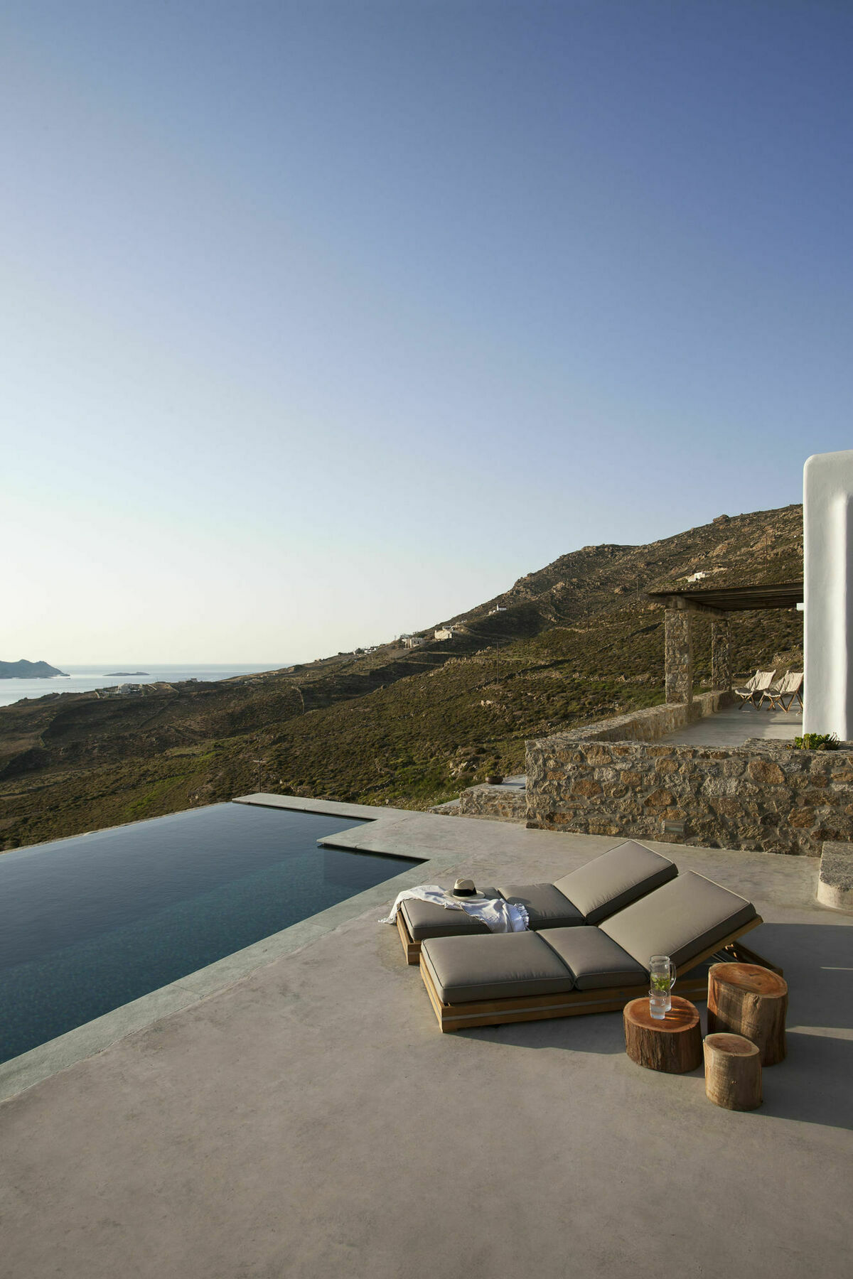 Amra - Secluded Mykonos Haven With Sea Views, Heated Pool, Gym & Hammam Villa Ftelia (Mykonos)