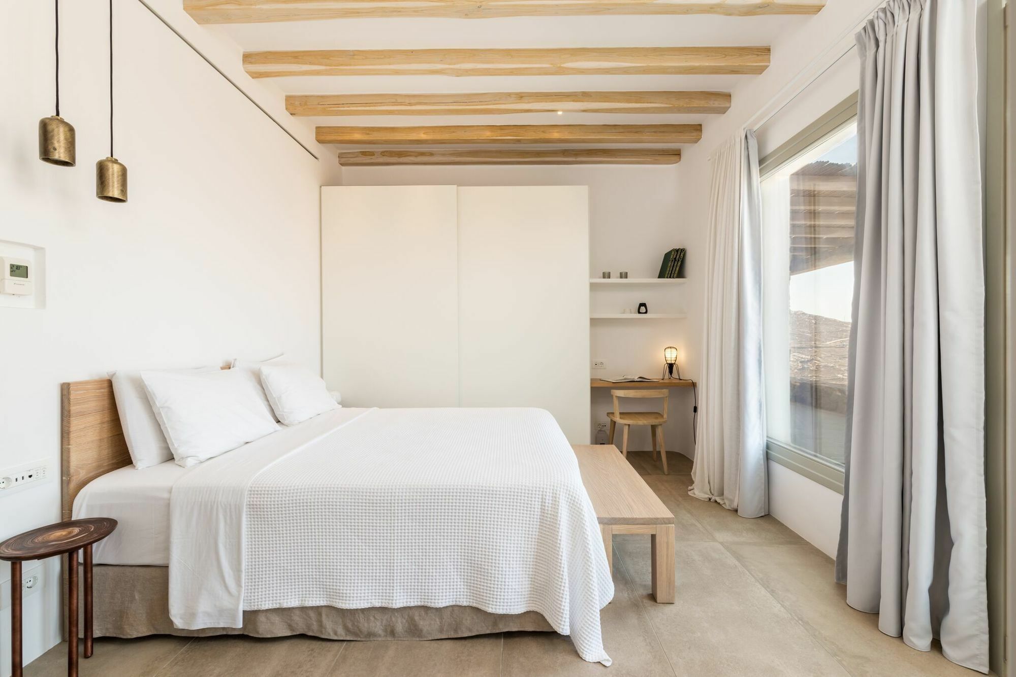 Amra - Secluded Mykonos Haven With Sea Views, Heated Pool, Gym & Hammam Villa