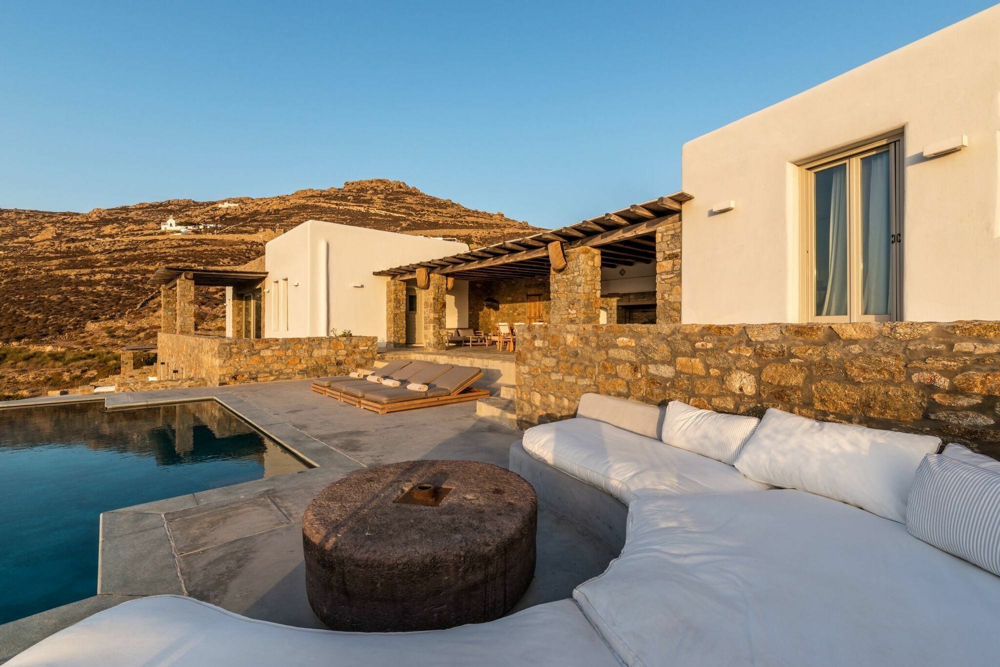 Amra - Secluded Mykonos Haven With Sea Views, Heated Pool, Gym & Hammam Villa *