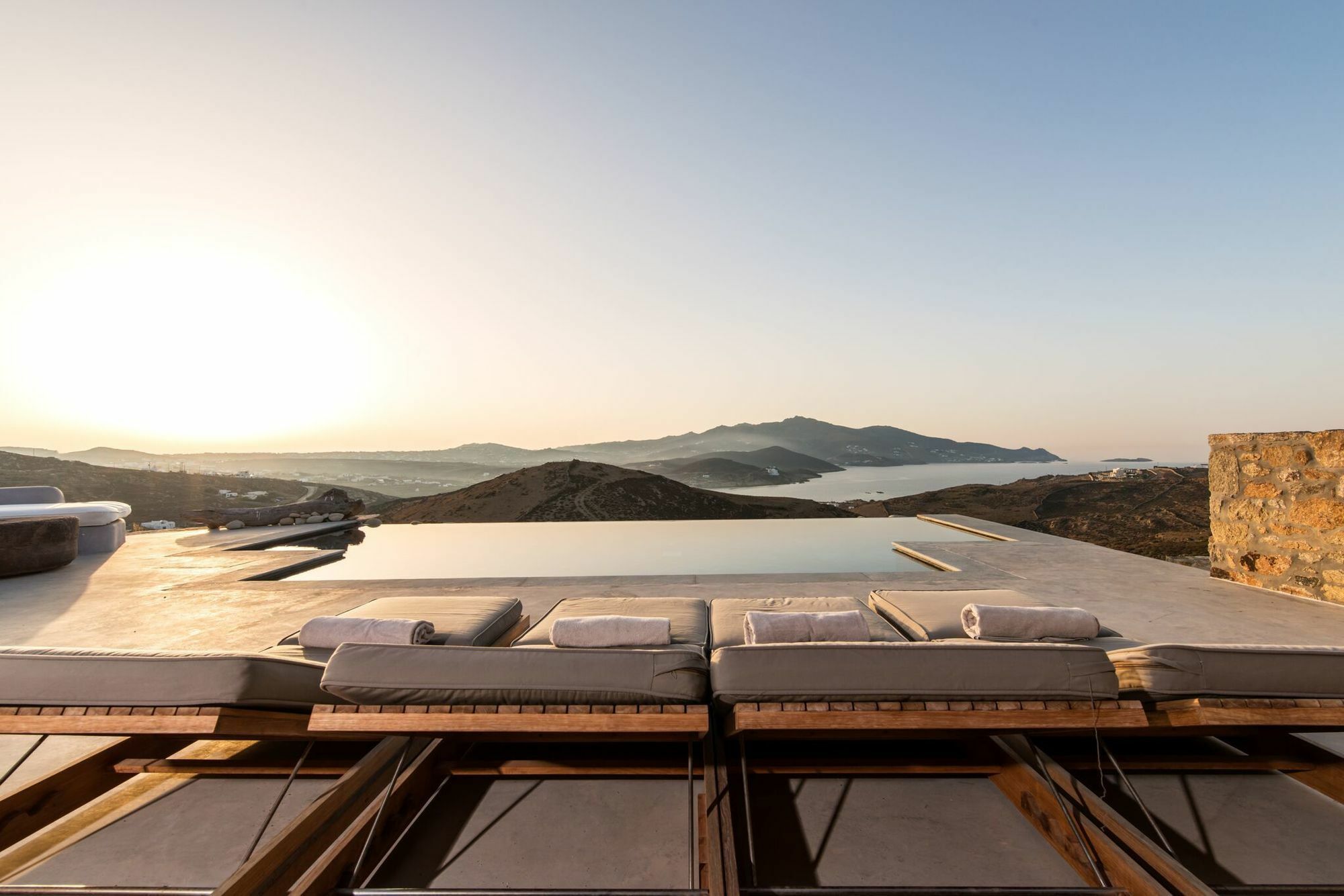 Amra - Secluded Mykonos Haven With Sea Views, Heated Pool, Gym & Hammam Villa Ftelia (Mykonos)