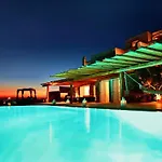Super Deluxe Mykonos Villa Villa Celestial Vista 11 Bedrooms 2 Private Infinity Pools Helipad Kastro
