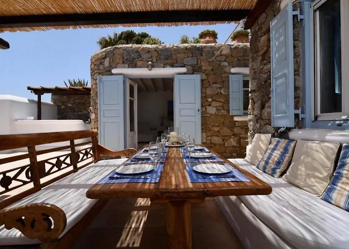 Mykonos Seaside Villa 3Br Aleomandra Gem