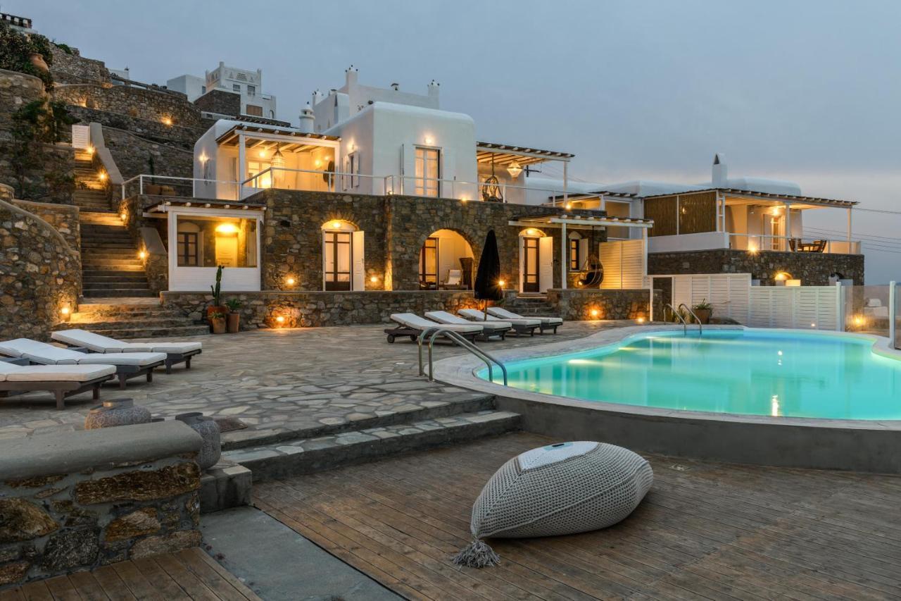 Cosset Bohochic Sea&harbourview And Sunset By One-villas Villa Ornos (Mykonos)