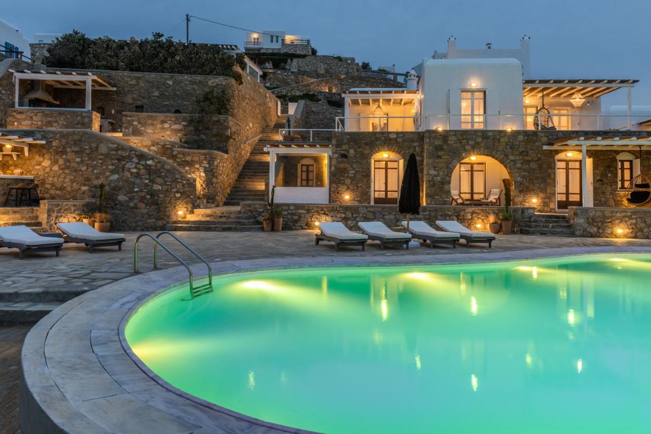 Villa Cosset Bohochic Sea&harbourview And Sunset By One-villas Ornos (Mykonos)