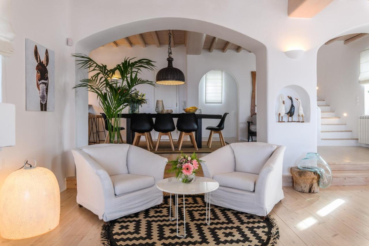 Villa Cosset Bohochic Sea&harbourview And Sunset By One-villas Ornos (Mykonos)