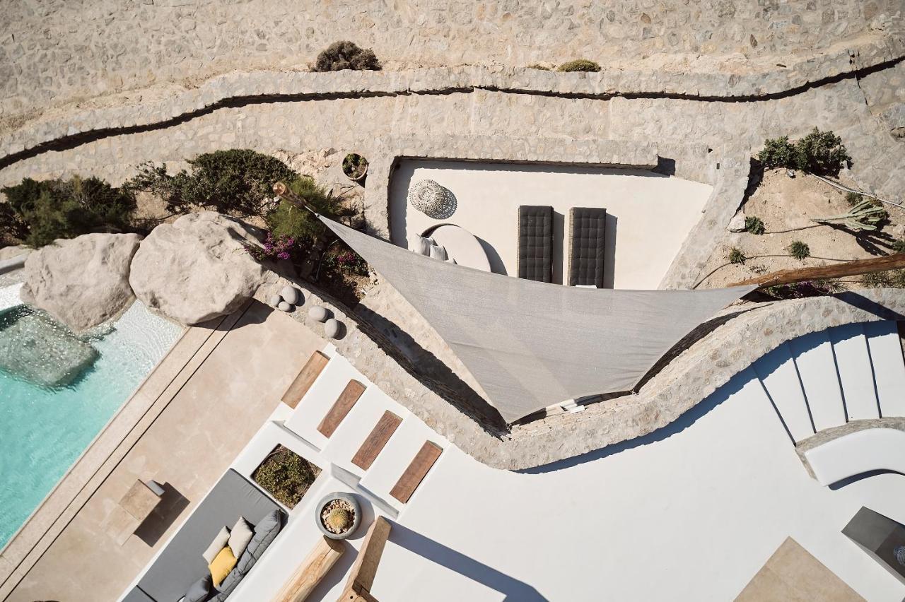 Barbarossa - Elegant Beachfront Retreat With Heated Pool & Outdoor Gym * Ftelia (Mykonos)