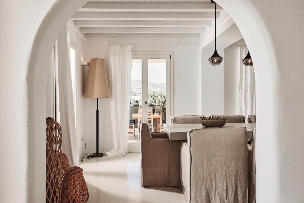 Barbarossa - Elegant Beachfront Retreat With Heated Pool & Outdoor Gym Villa Ftelia (Mykonos)