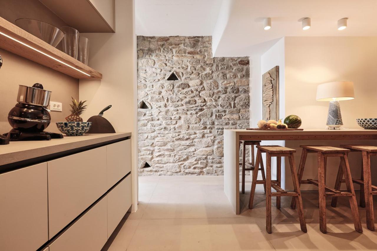 Barbarossa - Elegant Beachfront Retreat With Heated Pool & Outdoor Gym Villa Ftelia (Mykonos)