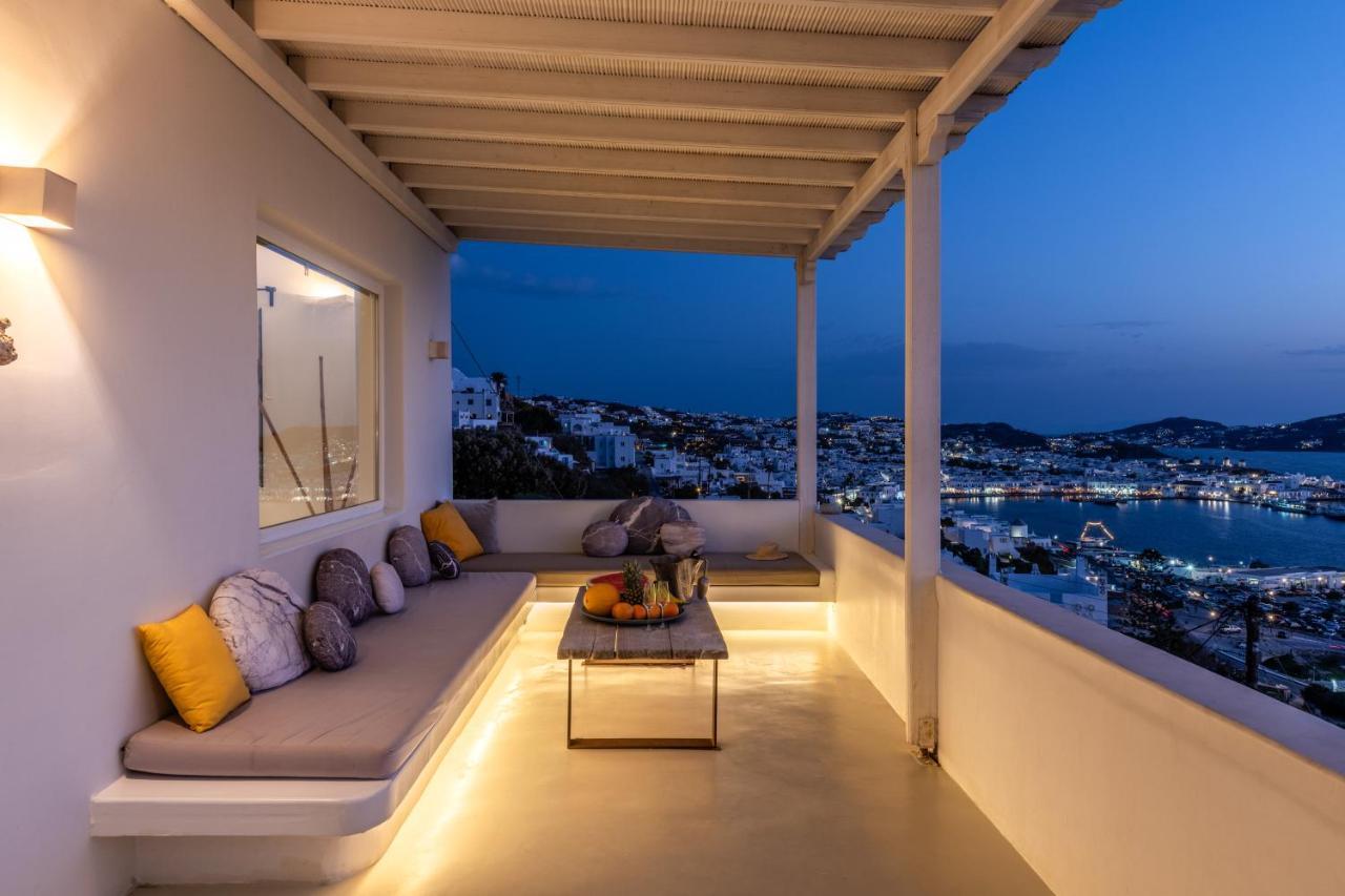 Yalos Mykonos 3 Bedroom Luxury In Mykonos Town With Sea & Sunset View Tagoo (Mykonos)