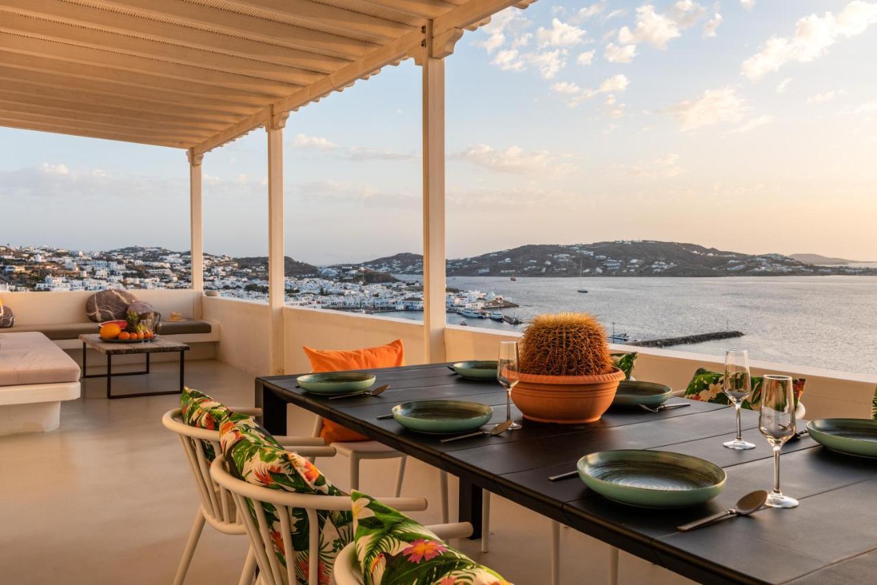 Yalos Mykonos 3 Bedroom Luxury In Mykonos Town With Sea & Sunset View *