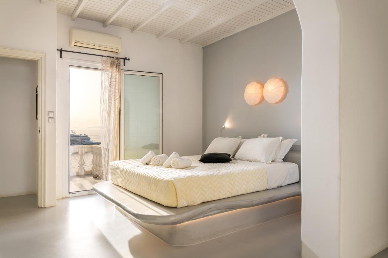 Villa Yalos Mykonos 3 Bedroom Luxury In Mykonos Town With Sea & Sunset View