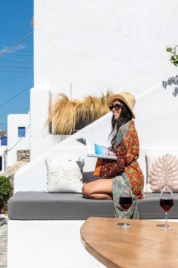 Yalos Mykonos 4 Bedroom Luxury House 5 Minute From Ornos W Sea & Sunset View Ferienhaus Mykonos Town