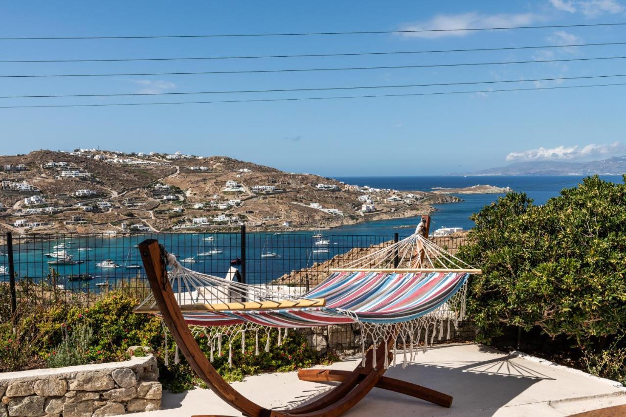 Yalos Mykonos 4 Bedroom Luxury House 5 Minute From Ornos W Sea & Sunset View Ferienhaus *