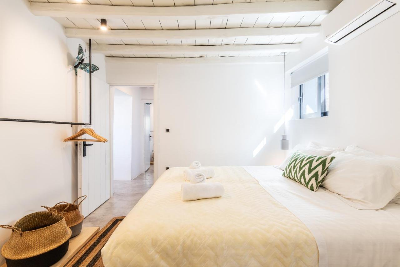 Yalos Mykonos 4 Bedroom Luxury House 5 Minute From Ornos W Sea & Sunset View * Mykonos Town