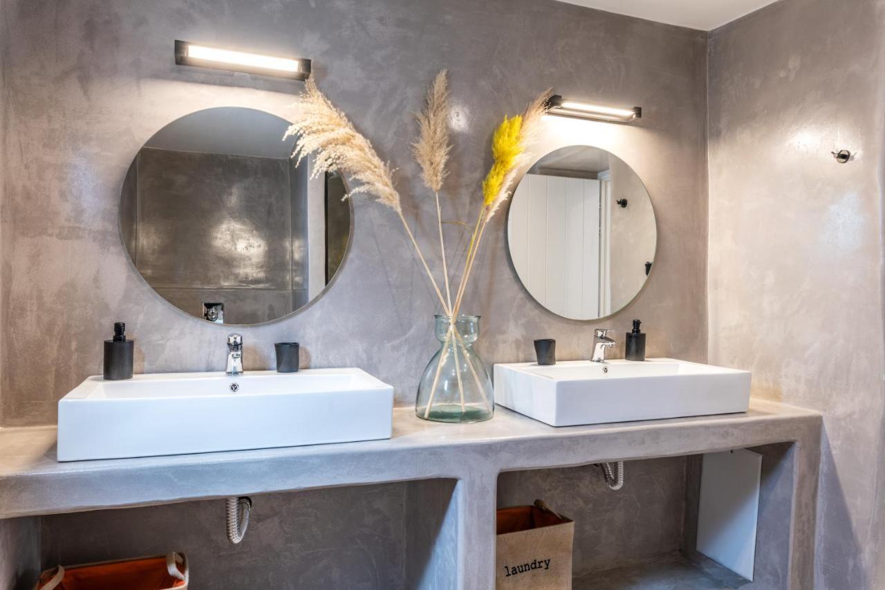 Ferienhaus Yalos Mykonos 4 Bedroom Luxury House 5 Minute From Ornos W Sea & Sunset View Mykonos Town