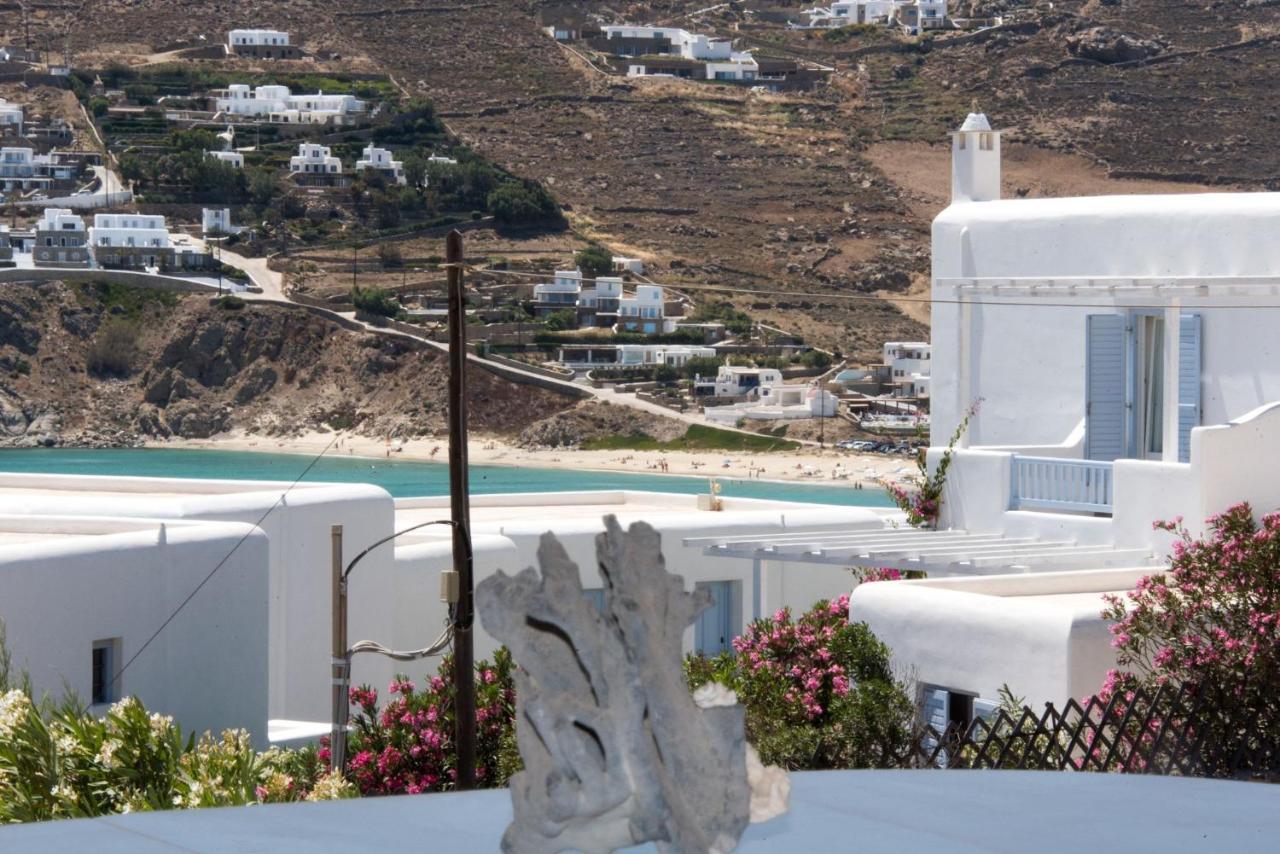 Mykonian At Kalo Livadi Beach With Amazing View Mykonos Town