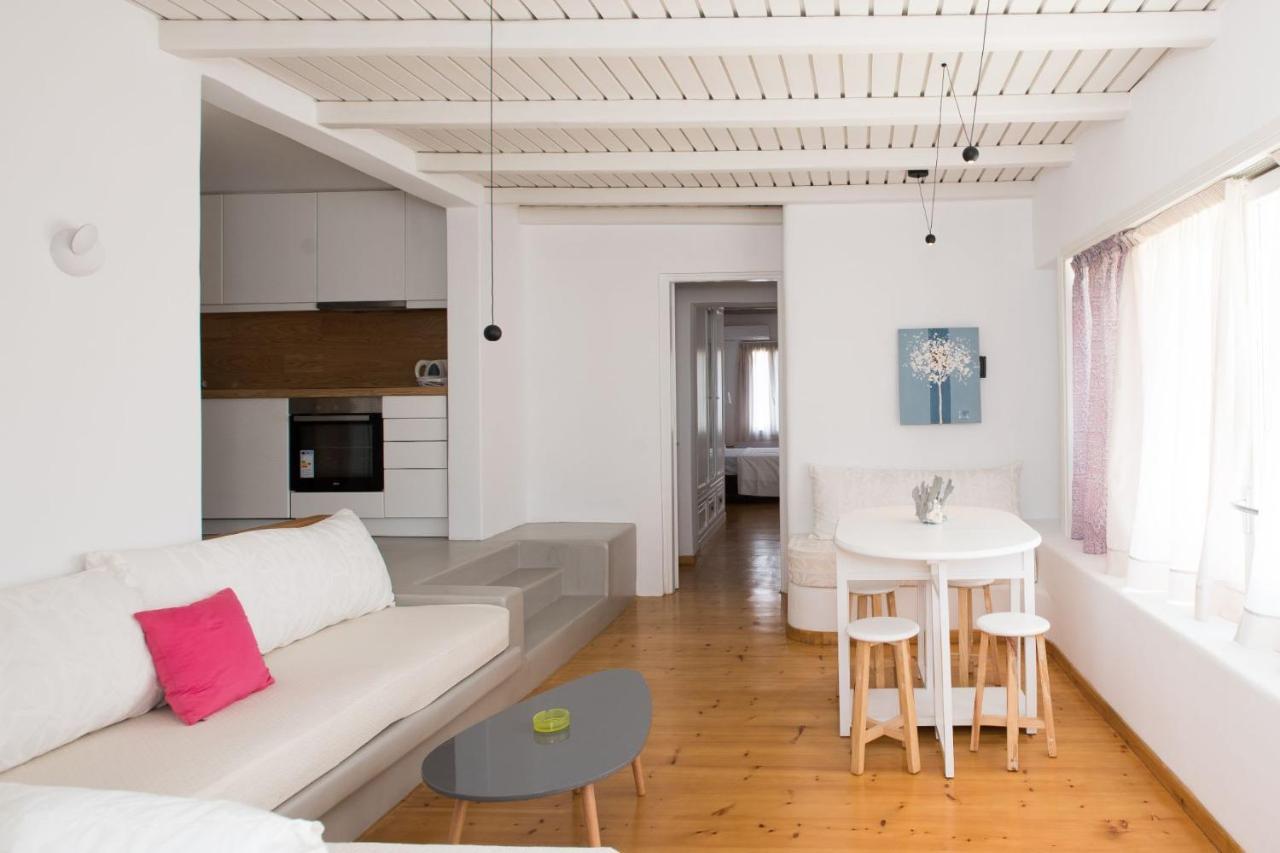 Mykonian At Kalo Livadi Beach With Amazing View Apartment