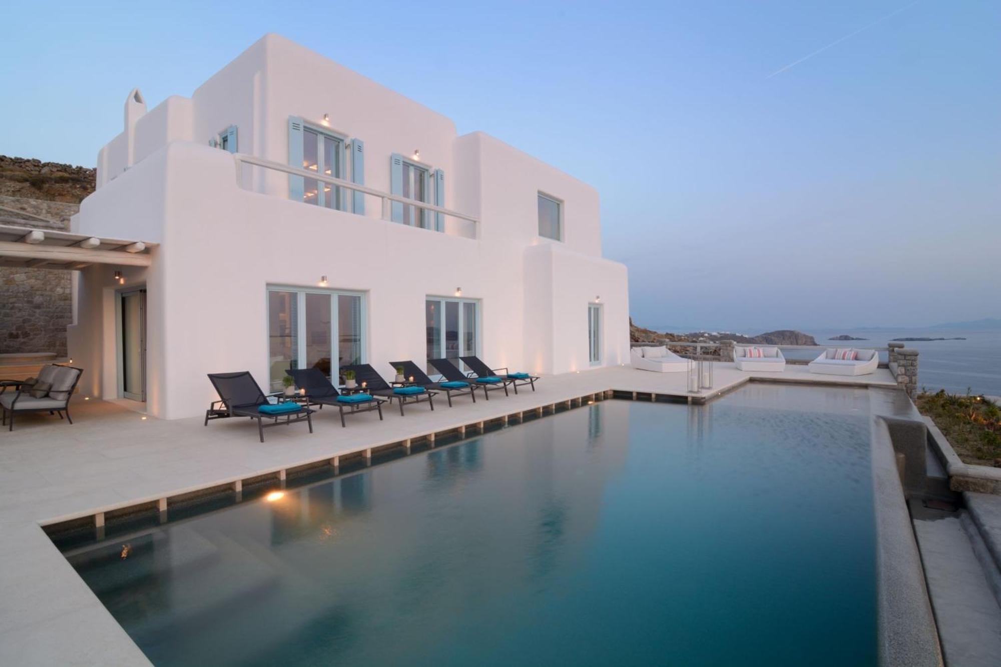 Luxury Key Mykonos 7 Bed Villa Rosella Pouli Villa Agios Ioannis Diakoftis