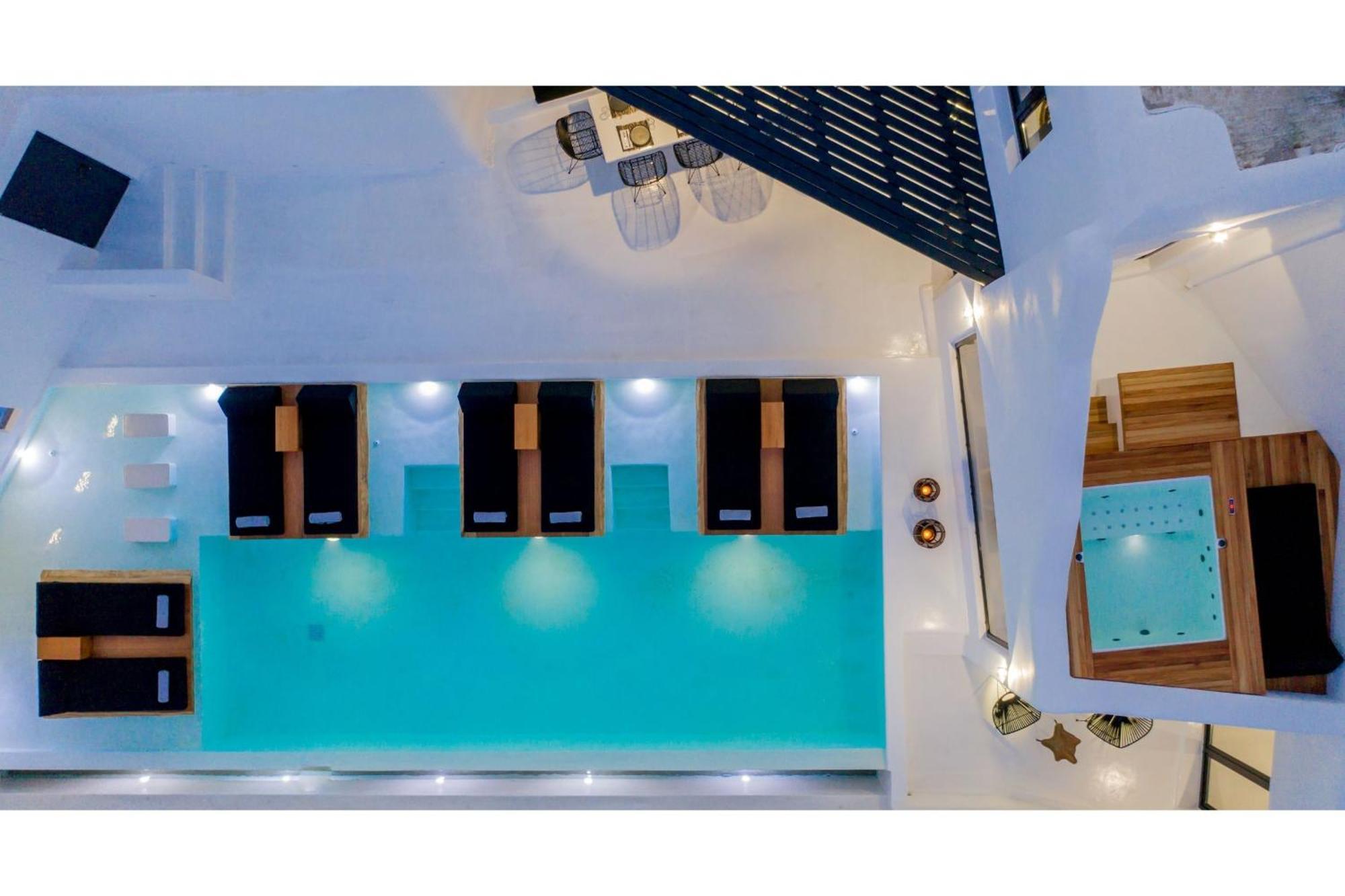 Villa Exquisite Mykonos Hephaestus I 5 Bedroom Infinity Pool Outdoor Jacuzzi Psarou *
