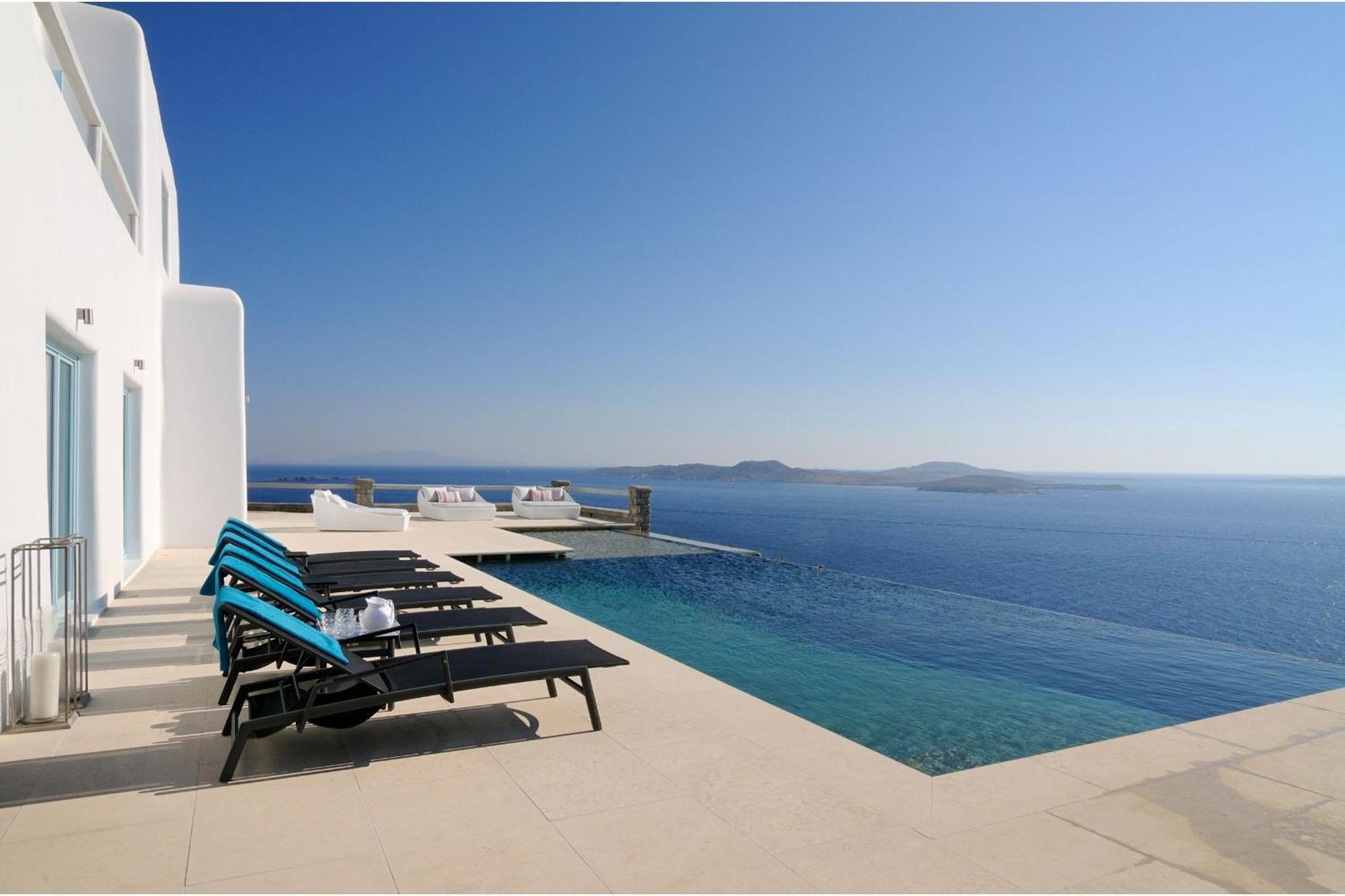 Luxury Key Mykonos 7 Bed Villa Rosella Pouli * Agios Ioannis Diakoftis
