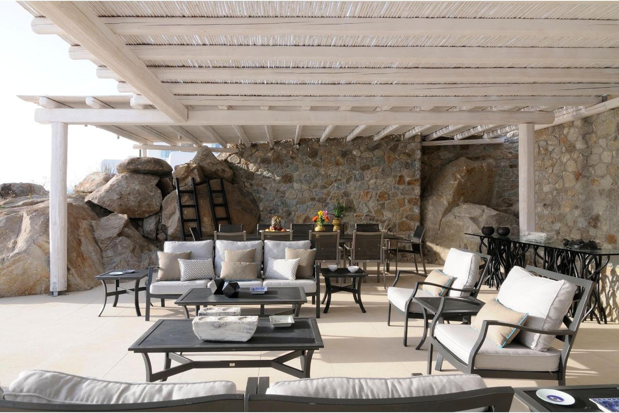 Luxury Key Mykonos 7 Bed Villa Rosella Pouli