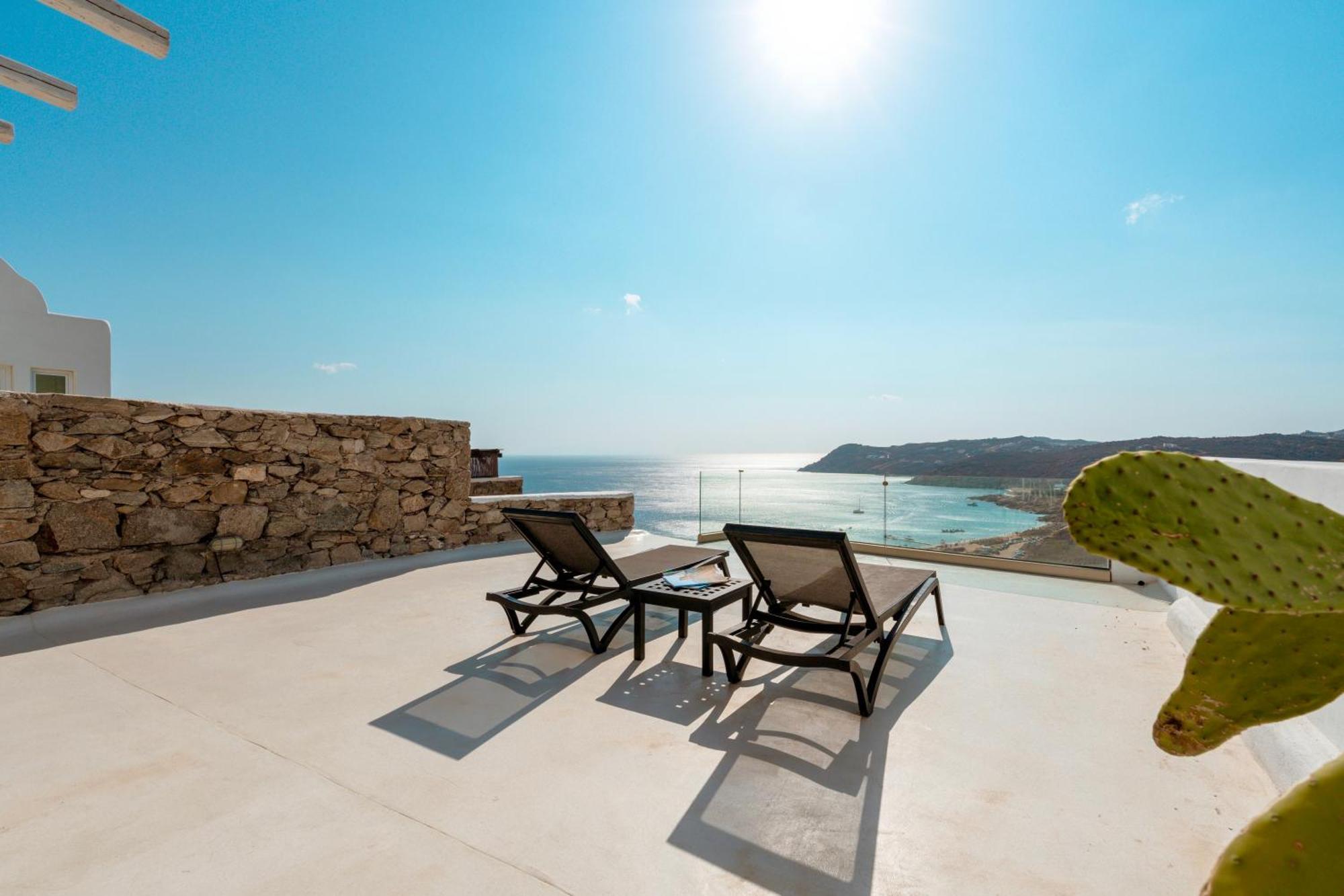 Elia House With Amazing View On The Beach Mykonos Villa