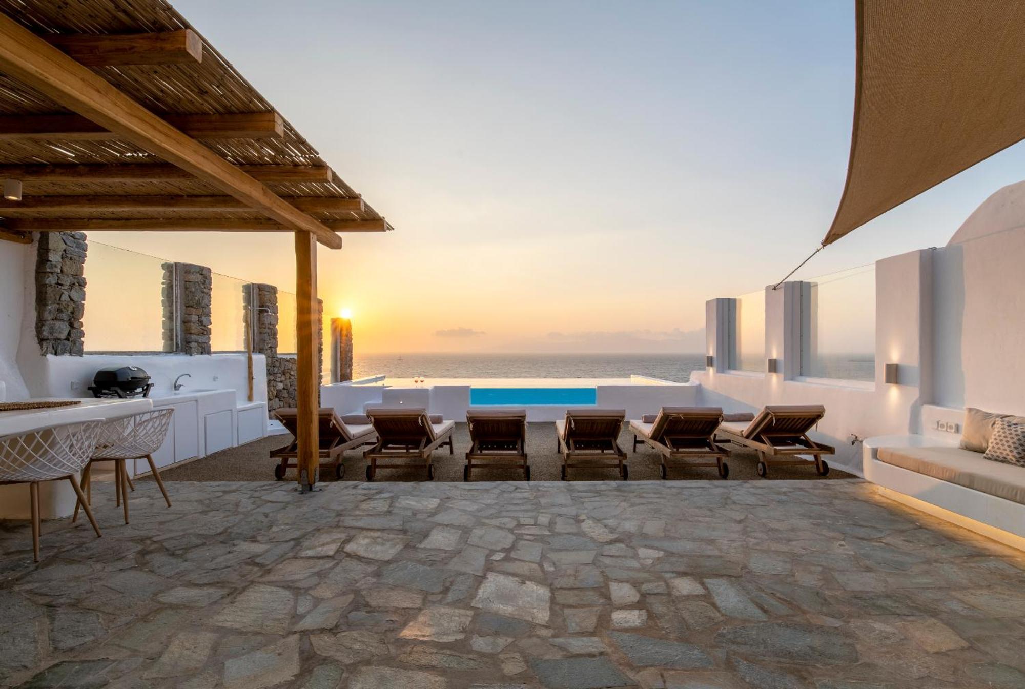Sunset Aura - Amazing Sea & Sunset View Klouvas