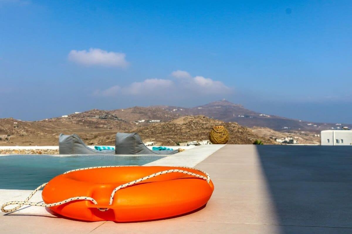 Mykonian Luxury Light Blue Villa With Private Pool * Kalafatis