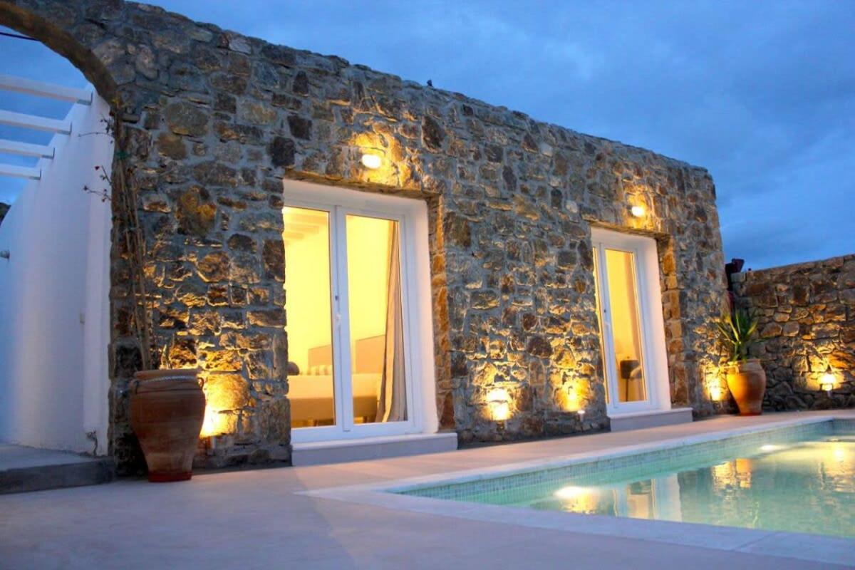 Inn Mykonian Luxury Light Blue Villa With Private Pool