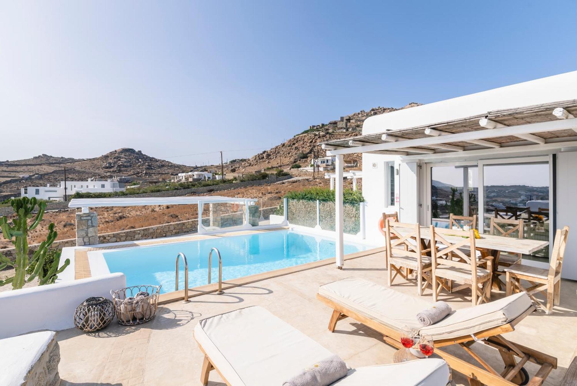 Villa Ocean Blue By Llb - In 6min Walking Mykonos Town
