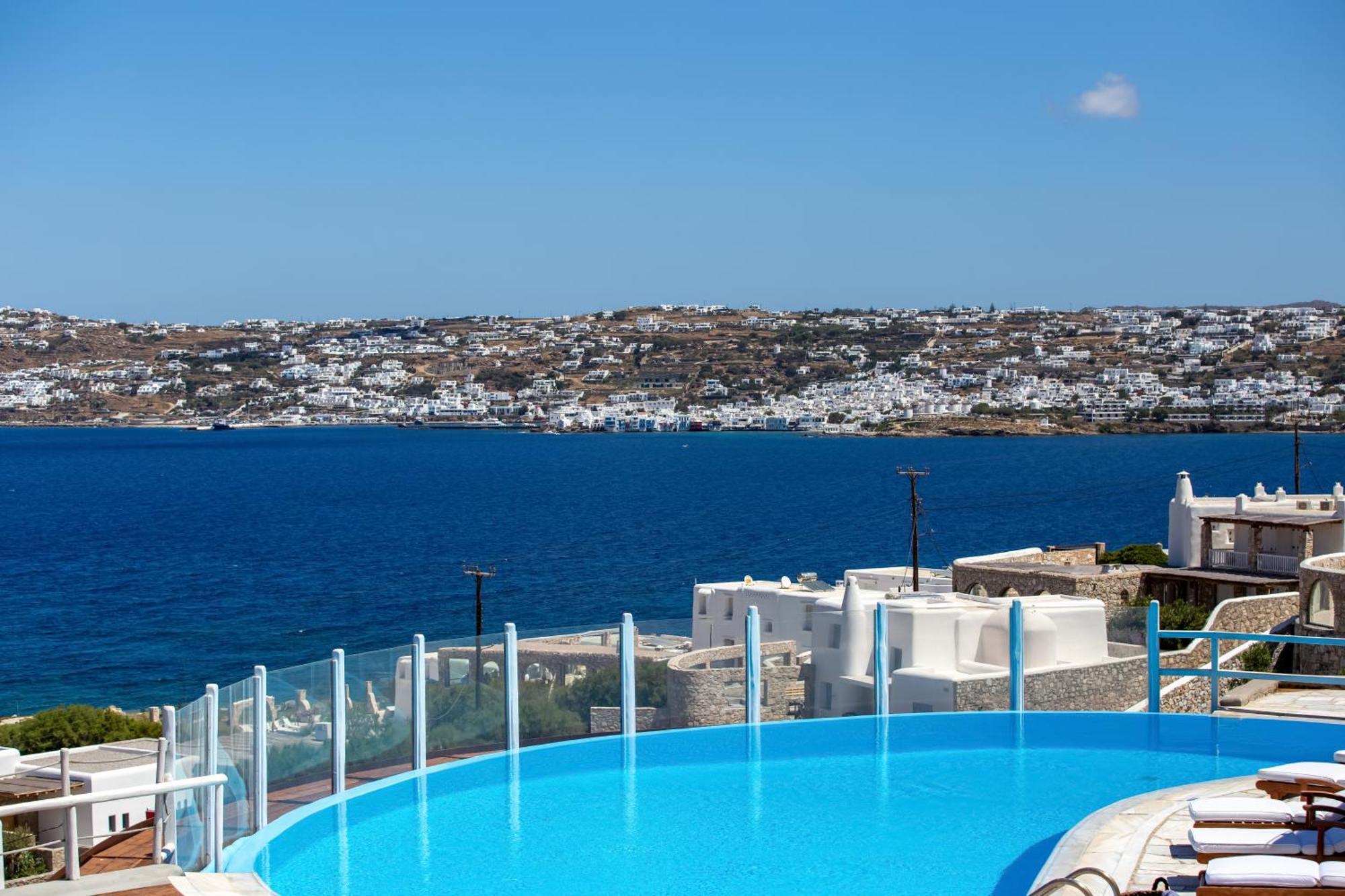 Villa Patron 1 & 2 Pool Sunset Villas- Seven Bedrooms & Five Bedrooms Mykonos Town