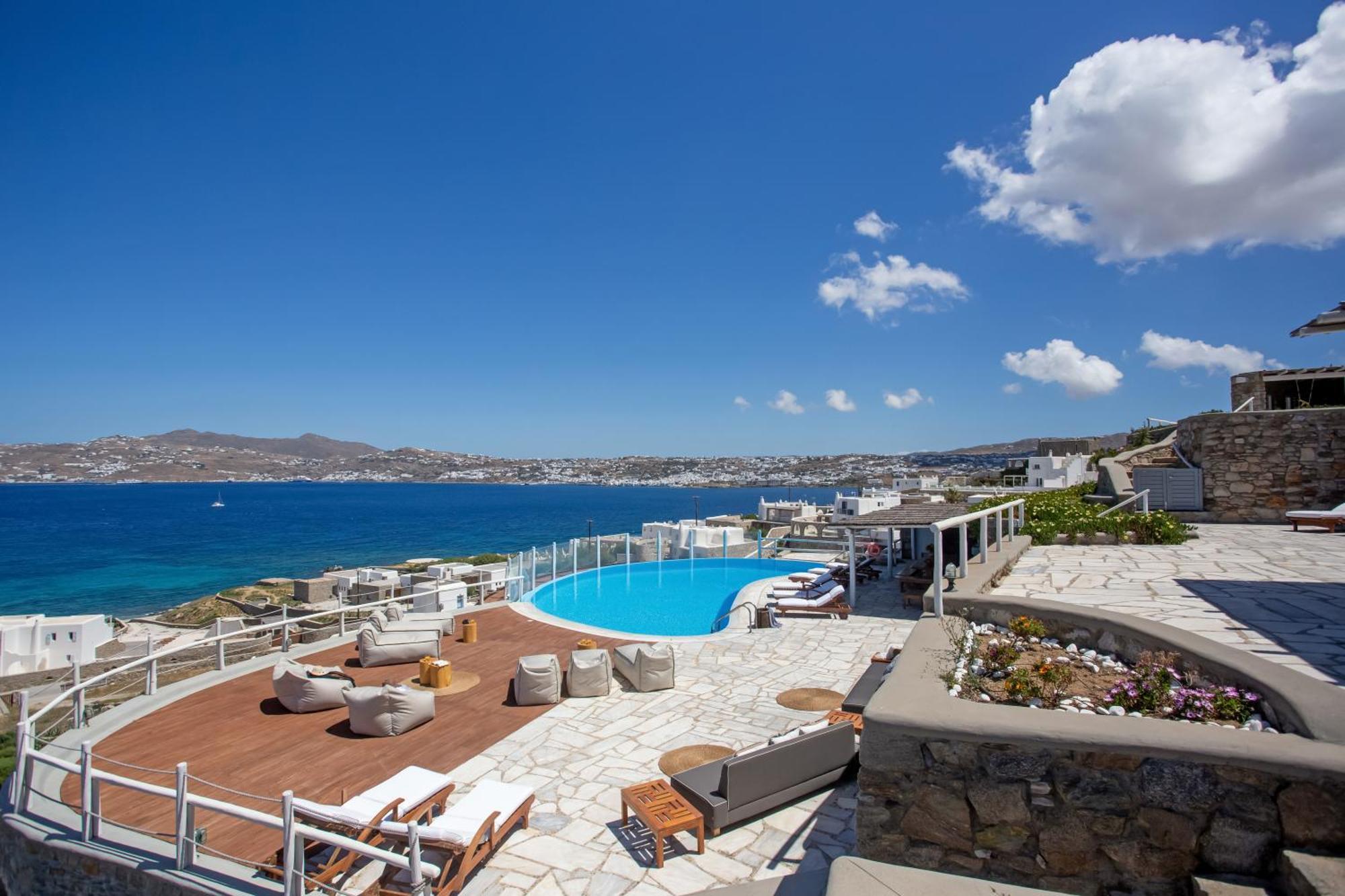 Villa Patron 1 & 2 Pool Sunset Villas- Seven Bedrooms & Five Bedrooms Mykonos Town