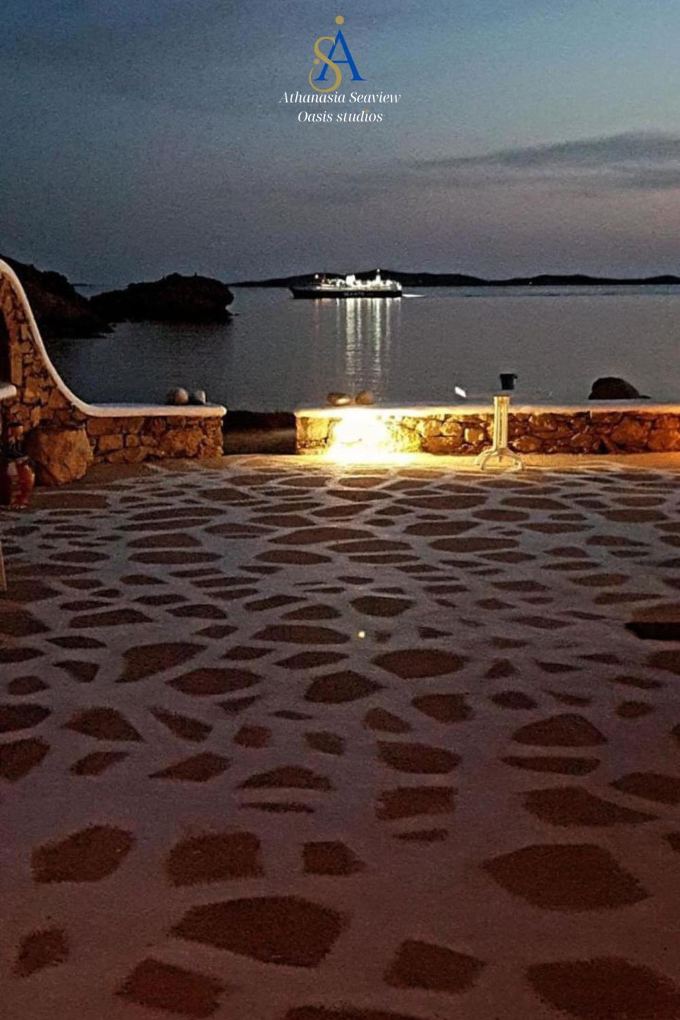 Mykonos Athanasia Seaview Oasis By The Port *