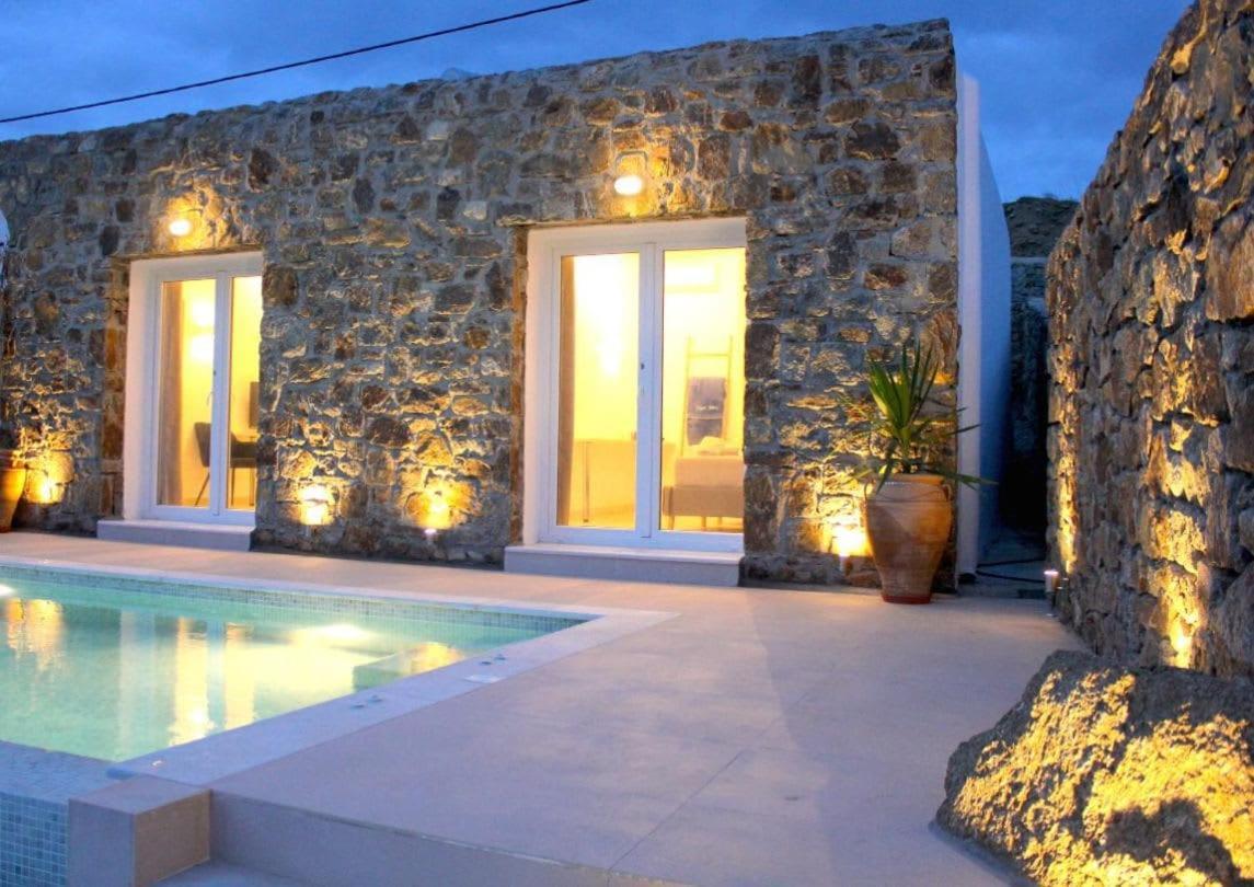 Inn Mykonian Luxury Light Blue Villa With Private Pool *