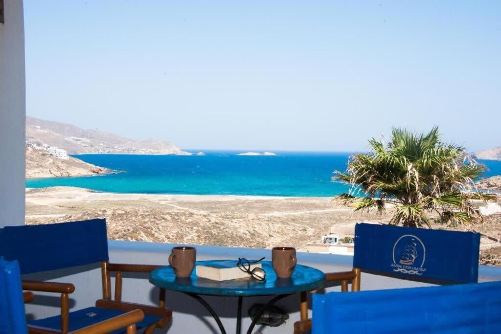 Victoria With Sea View And Two Private Pools Villa Ftelia (Mykonos)