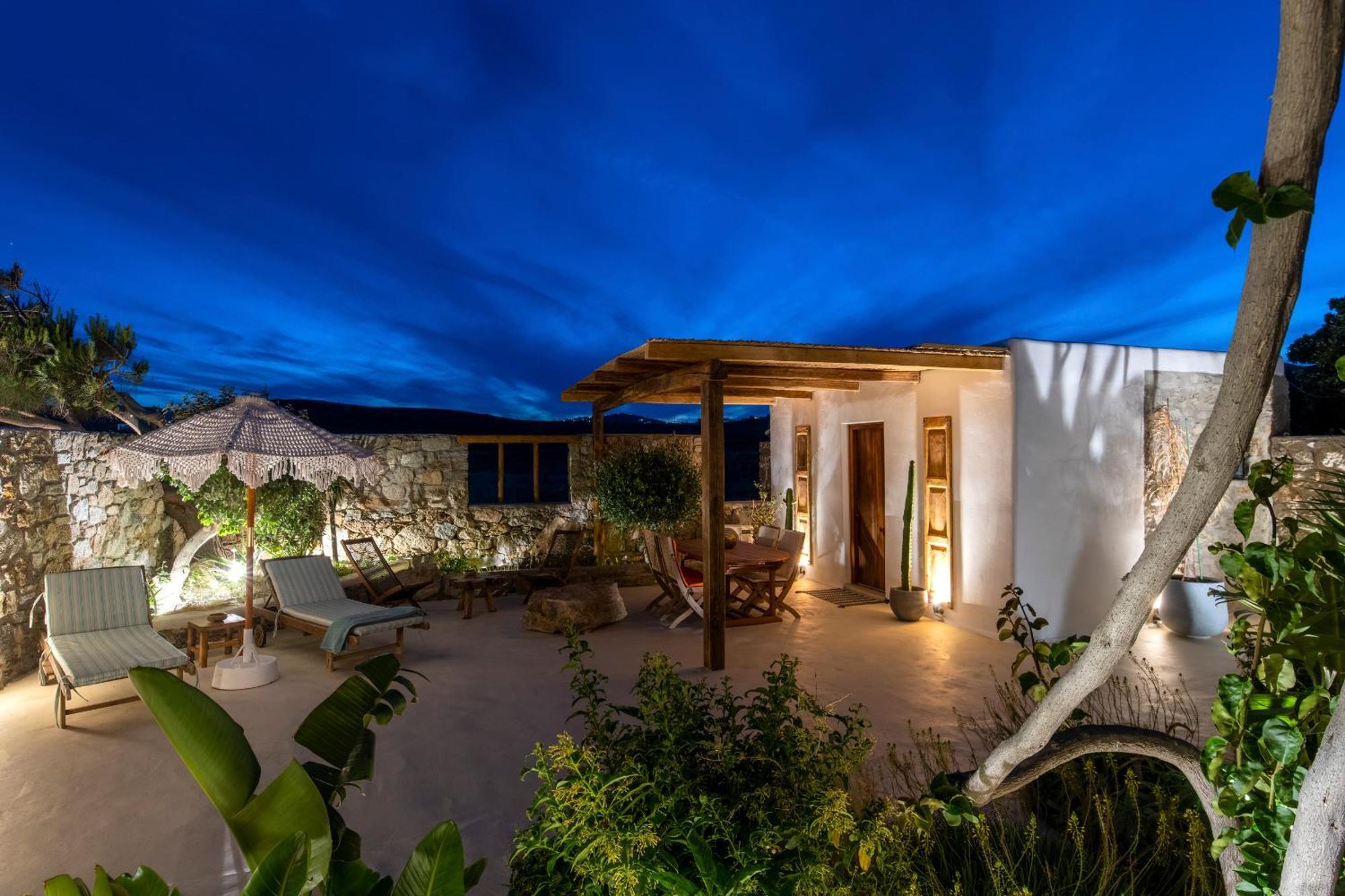 Villa Sea Walk Mykonos 200m To Ftelia