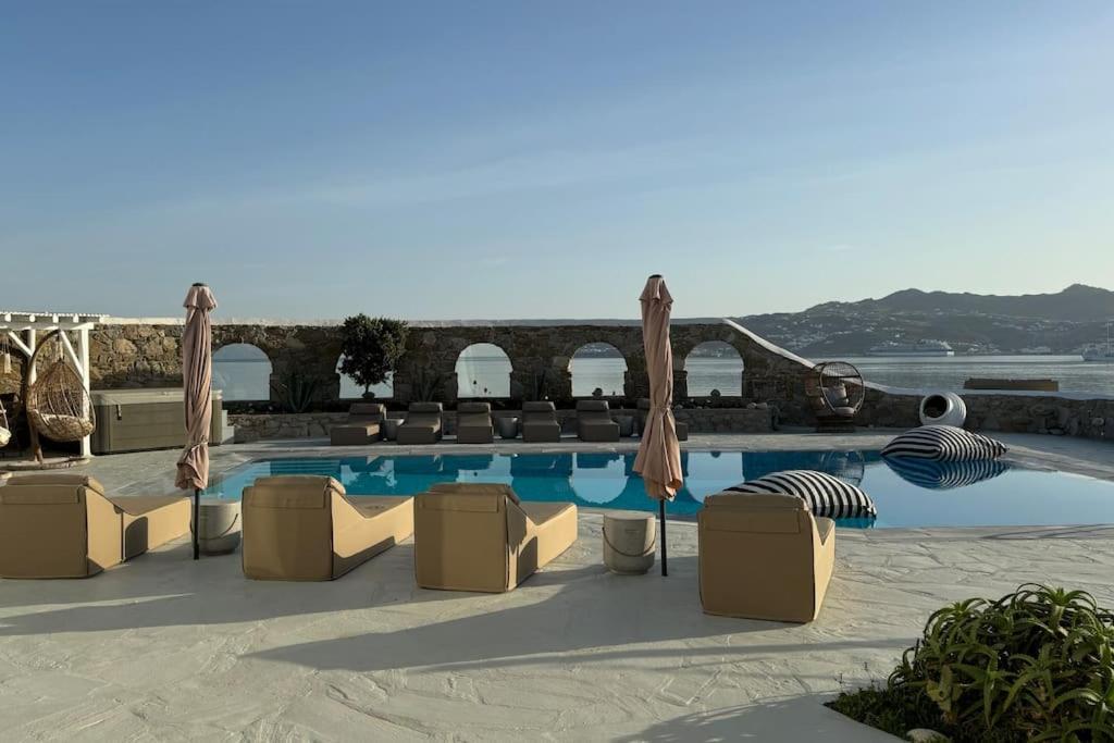 Waterfront - Stunning 5-bedroom Annita With Incredible Views Villa Mykonos Town