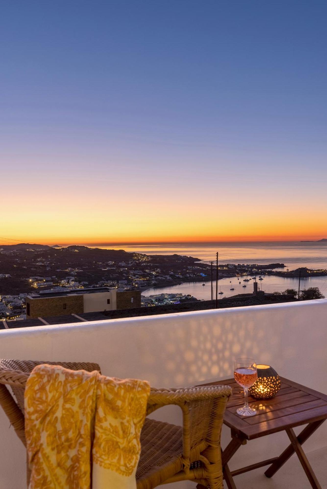 Mykonian Ode With Stunning Sunrise & Sunset Views Villa