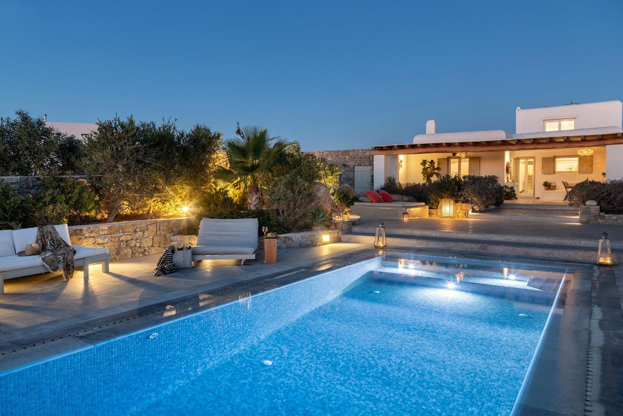 Mykonian Ode With Stunning Sunrise & Sunset Views Villa