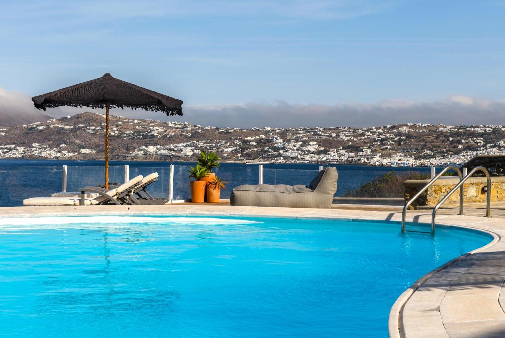 Cosset Bohochic Sea&harbourview And Sunset By One-villas Villa Ornos (Mykonos)