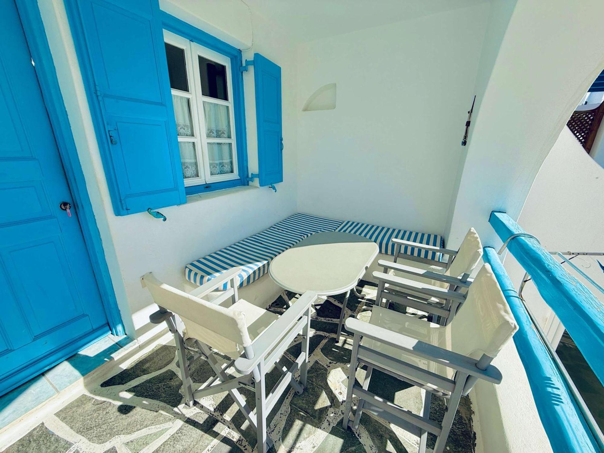 Stylish 2 Bd Escape With Patio At * Ornos (Mykonos)