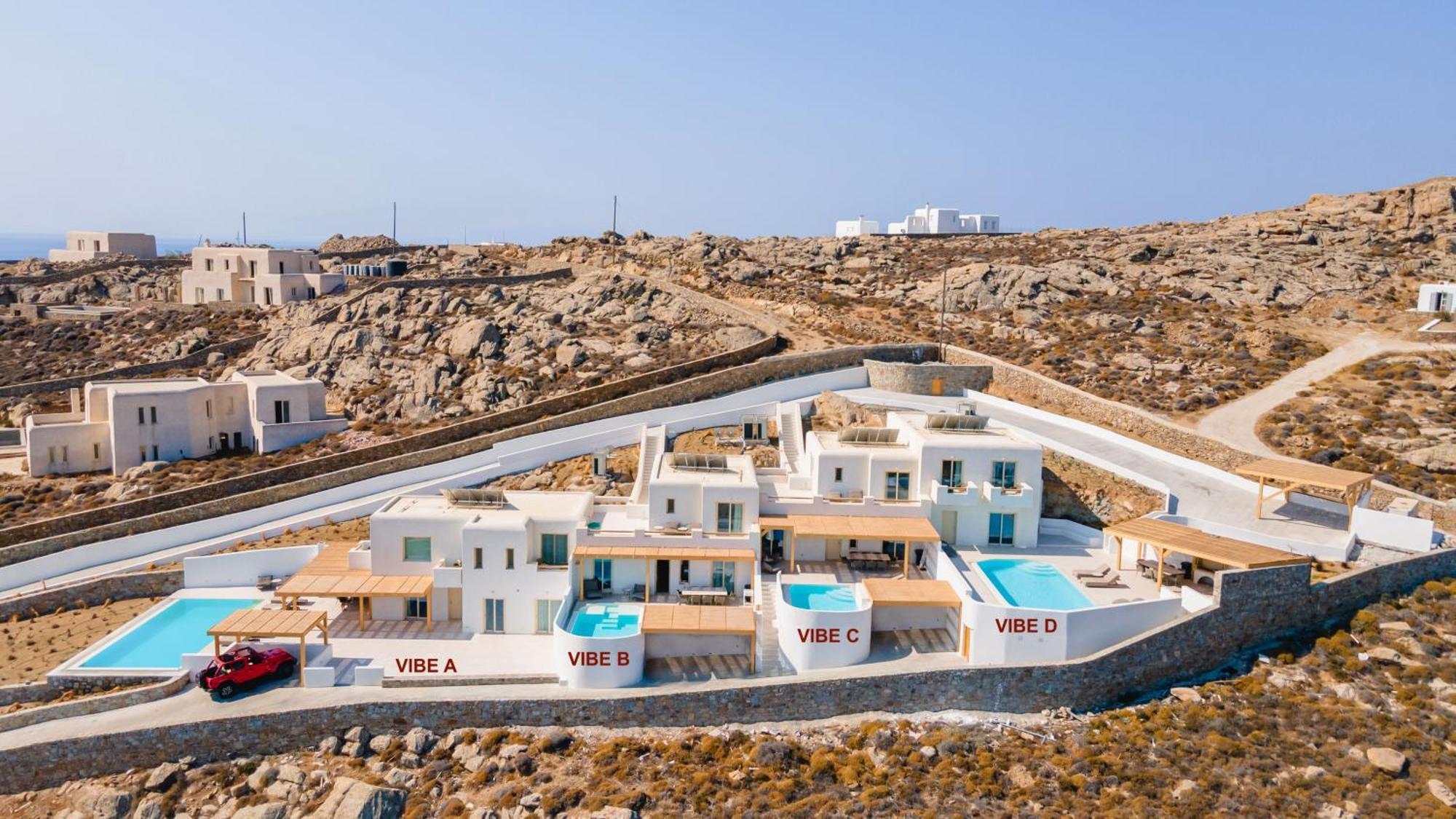 Vibe D - Heated Pool Option - Mg Mykonos Town