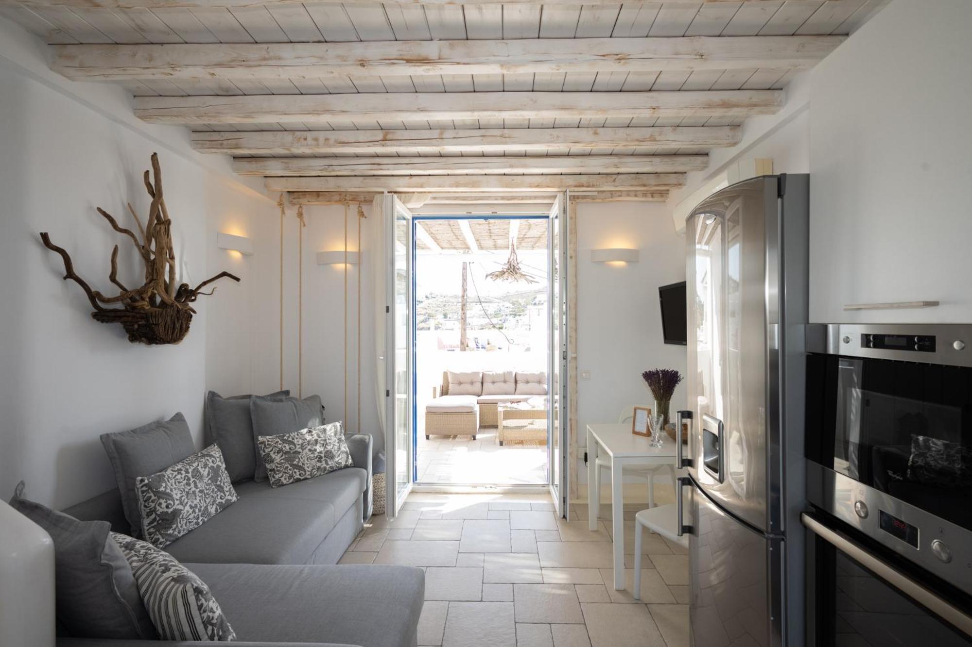 Blue, White And Grey Bed & Breakfast Ornos (Mykonos)