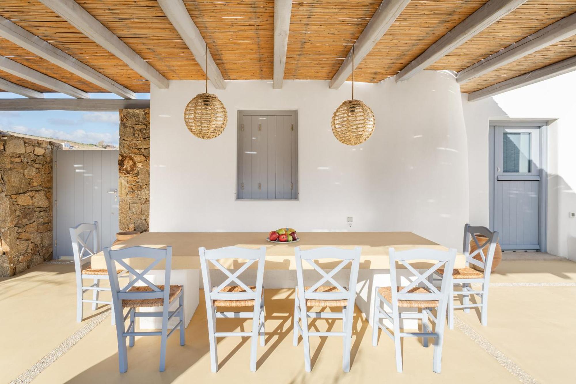 Seaside 5bdr Bliss In Mykonos * Merchia Beach