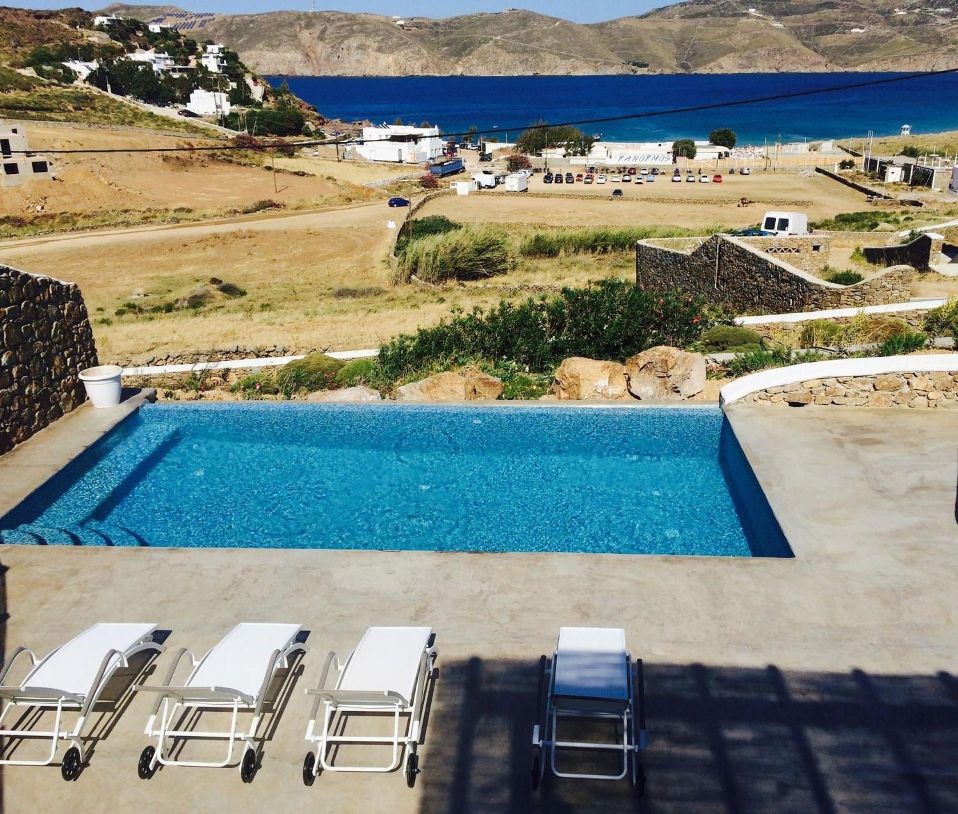 Extravagant Mykonos Villa Villa Pareja I Stunning Sea Views 2 Bedrooms Panormos * Panormos (Mykonos)
