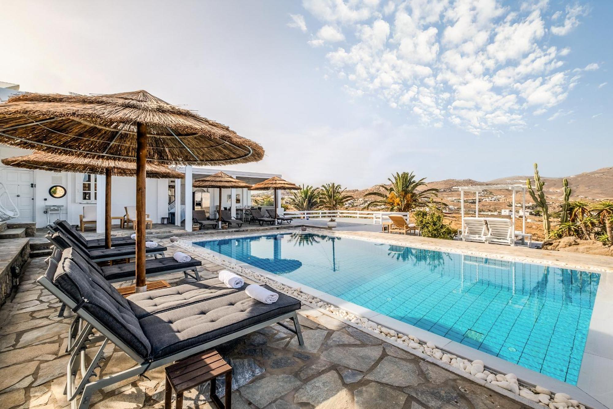 Manu Mykonos Exclusive Villa Luxury Beachside Stay With Private Pool By Quality Brand Villas Kalafatis